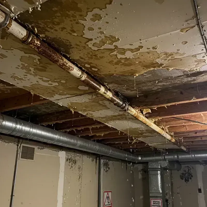 Ceiling Water Damage Repair in Crystal, MN